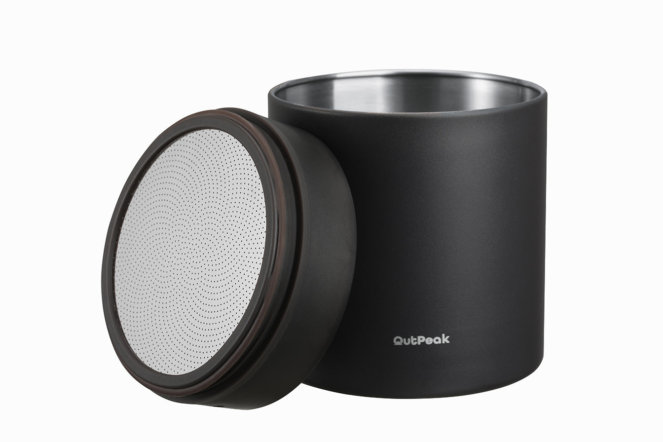 OutPeak Smart Electric Coffee Canister - Space Grey